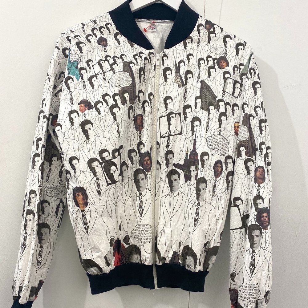 Vintage Rolling Stones Classic Rock Printed Windbreaker